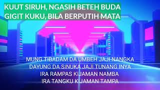 KUUT SIRUH NGASIH BETEH BUDA (GIGIT KUKU BILA BERPUTIH MATA) (ACID RAIN)