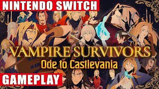 Vampire Survivors: Ode to Castlevania Nintendo Switch Gameplay