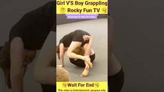 Girl VS Boy Wrestling – Ultimate Submission Lock🥱#shorts #kabbadi #jiujitsu #wwe #mma #bjj