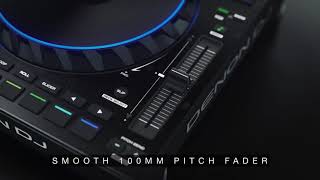 Denon DJ LC6000 – Contrôleur DJ USB, Contrôle Sous-couche Pour SC6000/SC5000, Compatible Serato DJ, Virtual DJ, Djay Pro AI