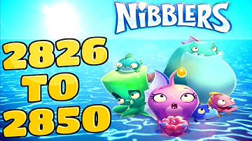 Rovio Nibblers Levels {2826 To 2850} Non PowerUp Walkthrough