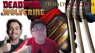 DEADPOOL AND WOLVERINE (2024) Official Trailer REACTION (Marvel Studios)