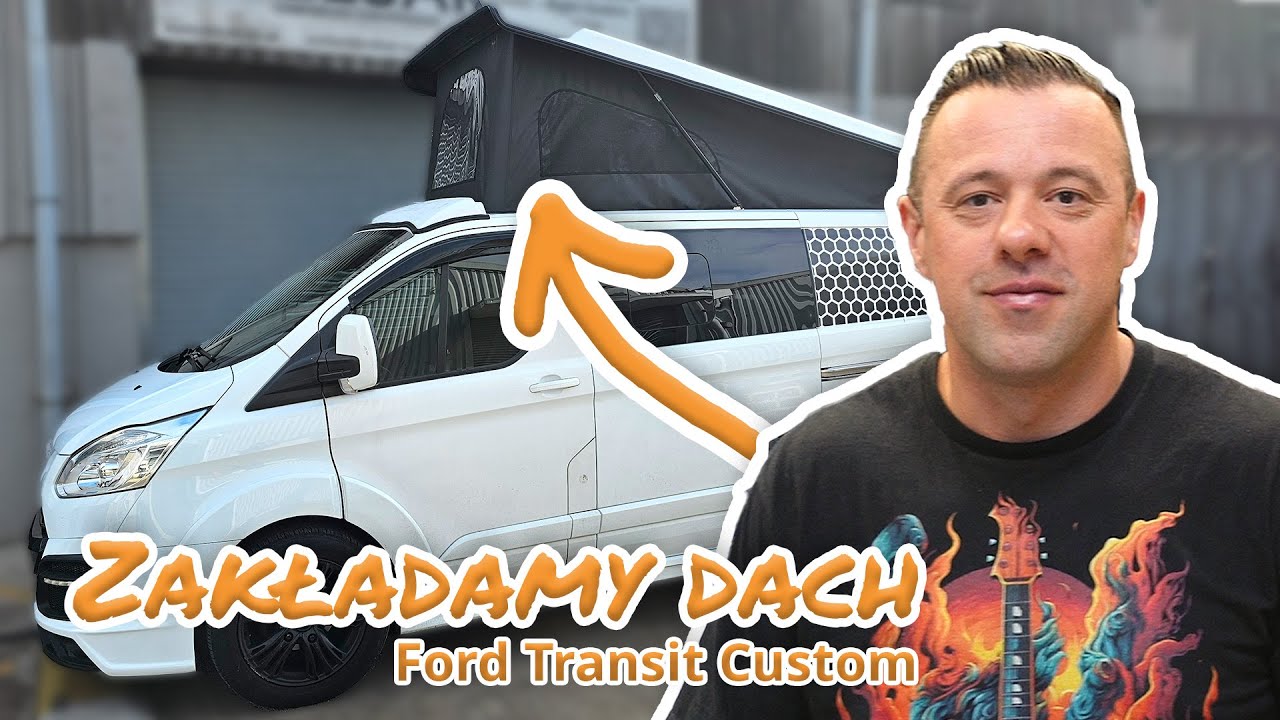 Ford Transit Custom LWB Austops Pop Top krok po kroku  | Velsar |  Timelapse