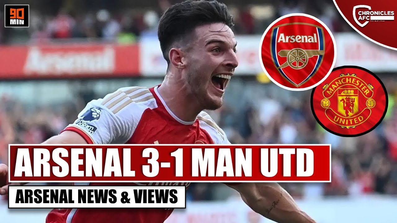 Arsenal Rice Rice Baby ARSENAL 3-1 MAN UTD: Rice, Rice Baby! | The Gunners win in dramatic ...