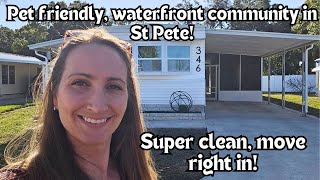 Download Lagu Clean as a whistle! Super cute 2 bedroom home in WATERFRONT community! St Petersburg, FL! MP3
