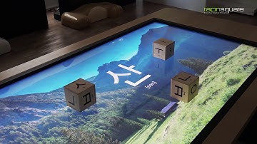 [PLAYDODO] Hangeul Cube - Educational Game With A Sensor Embedded Cube