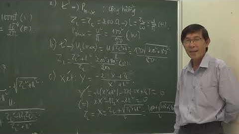 VẬT LÝ LỚP 12 - CỰC TRỊ TRONG CÁC BÀI TOÁN VỀ DÒNG ĐIỆN XOAY CHIỀU