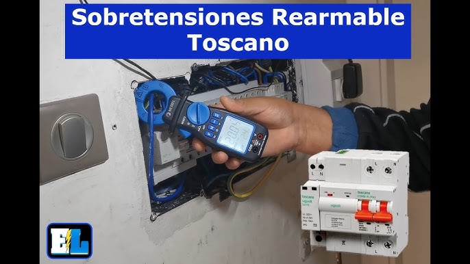 Cuadro ELÉCTRICO con SOBRETENSIONES REARMABLE automáticamente (Prueba de  FUNCIONAMIENTO) 