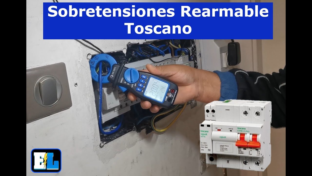 Sobretensiones Rearmable Toscano (permanente, transitorias y subtensíon) 