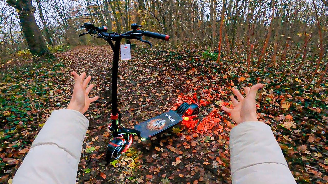 Mit dem SCHNELLSTEN ESCOOTER OFF ROAD fahren! Varla Scooter YouTube