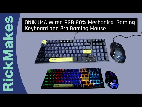 ONIKUMA Wired RGB