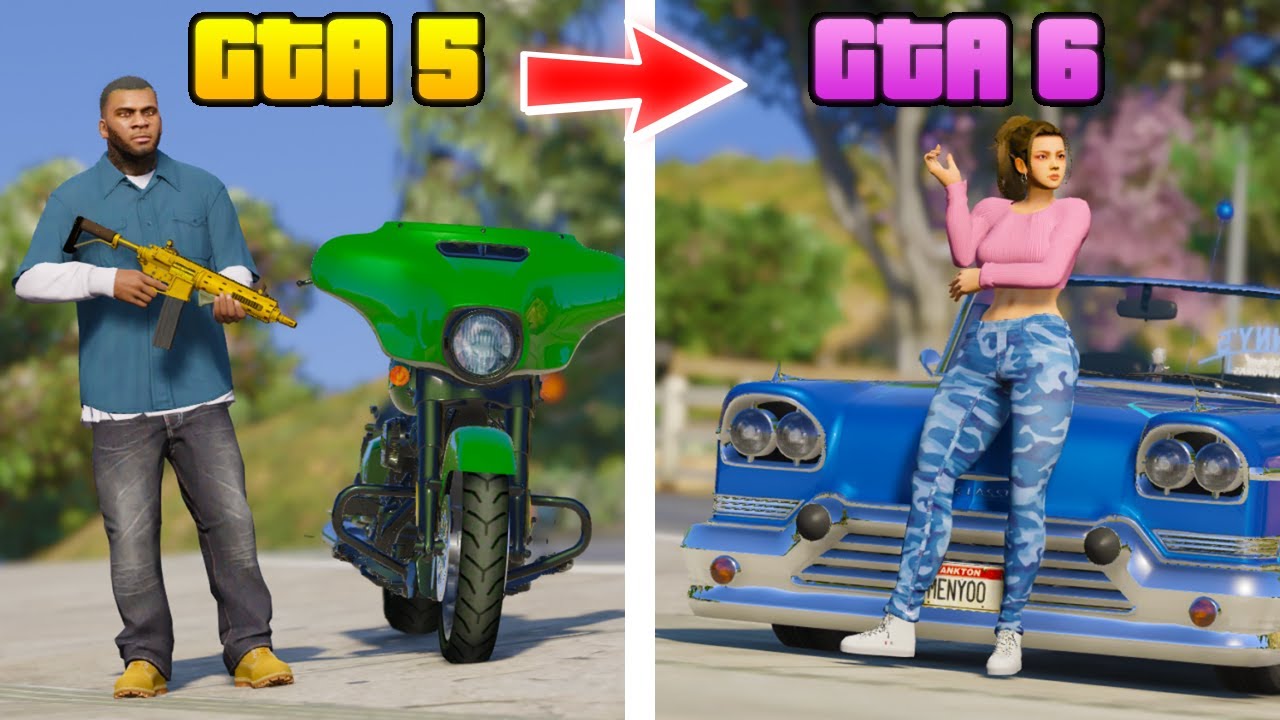 I Converted GTA 5 To GTA 6 With These Amazing MODS YouTube 