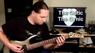 Evil Dead - Critic / Cynic - Rythm guitar cover + lyrics