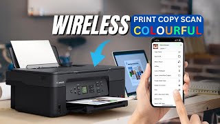 Best👉 All in One Wireless Printer To print from any where From Canon PIXMA G3770 ink tank Printer