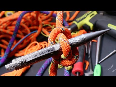 Knot Commander $20 Titanium Marlin Spike! CountyComm EDC blends the ...