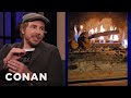 Dax Shepard & Kristen Bell Used Their Daughter’s Toy As Kindling - CONAN on TBS