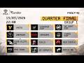 LIVE ESCA FREE FIRE Quarter Finals Group A ربع النهائي المجموعة الأولى