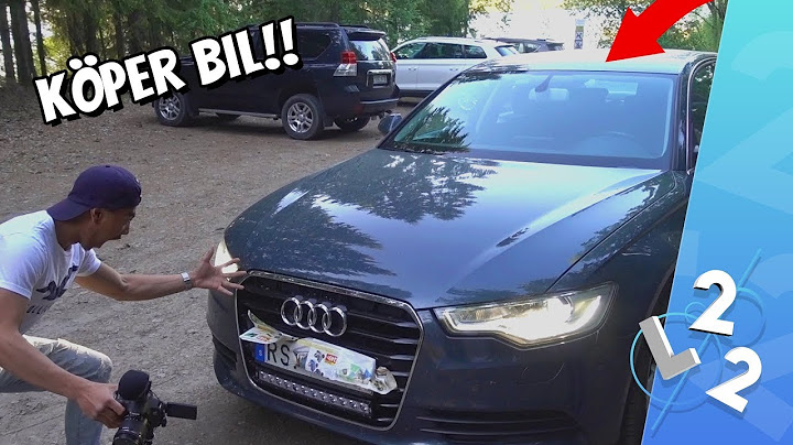 MIN POLARE HAR KÖPT EN NY AUDI