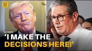 ‘It's NOT Trump’s decision!’ | Starmer SPEAKS OUT after Trump ATTACKS him for joining war late
