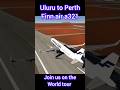 Uluru to Perth finnair a321. #aviation #gaming #fullflight #shorts #viral #trending #airbus #a321