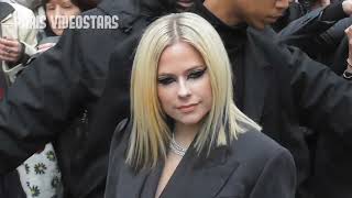 Avril Lavigne @ Paris Fashion Week 5 march 2023 show Lanvin