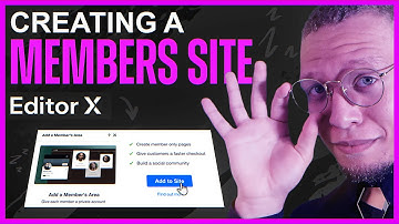 Editor X Creating A Members Site Tutorial | Daily Design Challenge