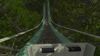 Montanha Russa Abandonada! - Simulador 3D - Abandoned Roller Coaster! screenshot 1