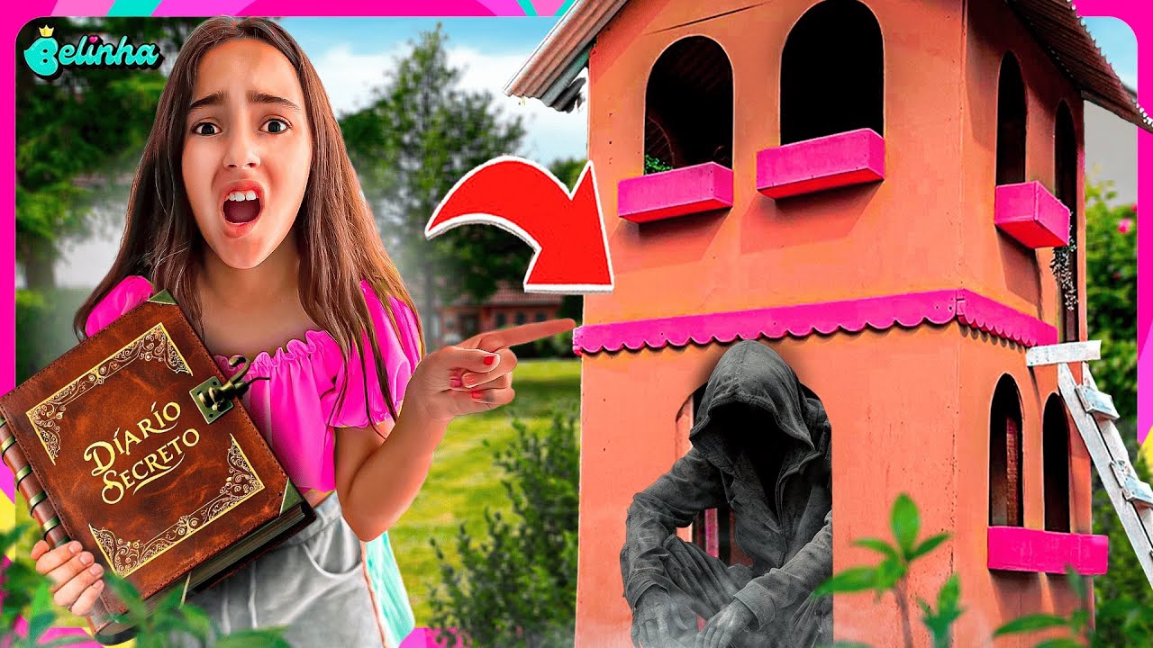 ENCONTRAMOS O DIÁRIO DO MORADOR SECRETO DA CASINHA DA ÁRVORE DA BELINHA