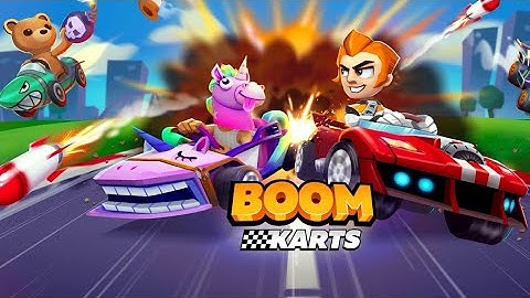 BOOM KARTS - Multiplayer 3D Racing Game Walkthrough Gameplay Part #1