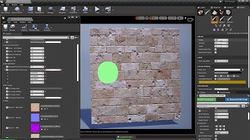 Gothic Temple Brick Wall Shader in Unreal Engine UE4
