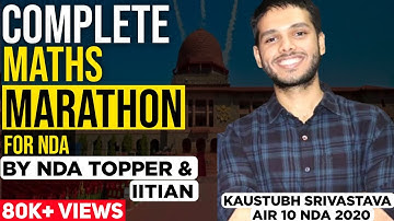 Maths Maha Marathon For NDA Live😲 Complete Revision for NDA 2 2022 | One Shot Marathon