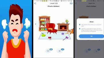 Easy Game Level 129 : Find a kitten.