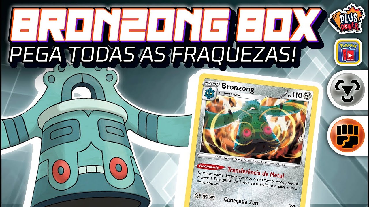 BRONZONG TOOLBOX pega TODAS AS FRAQUEZAS - BARALHO DE CARTA POKEMON TCG  (PTCGO)