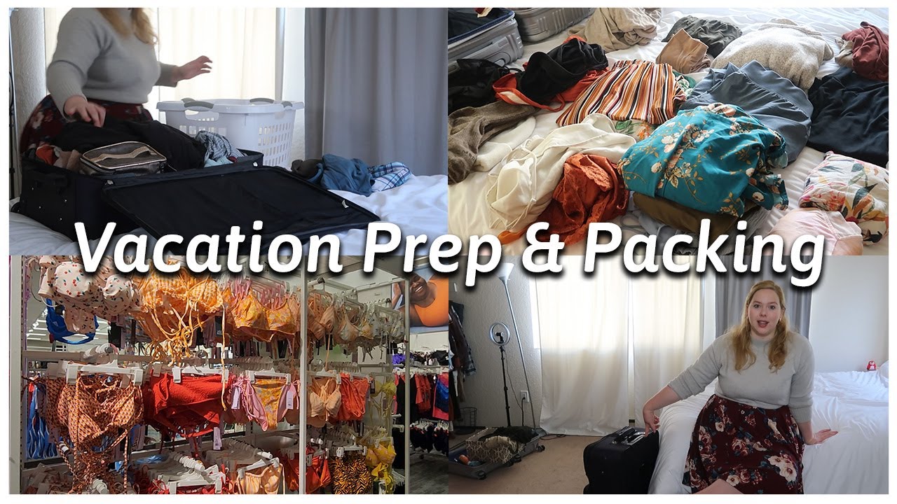 Vacation Prep & Packing Vlog - YouTube