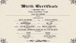 Birth of a Fraud - DNA Tru Lyricist DISS