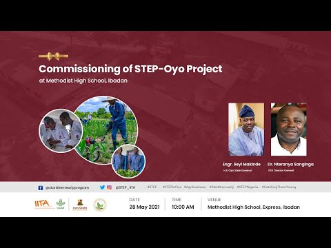 Commissioning of STEP-Oyo Project at Methodist  High School, Ibadan