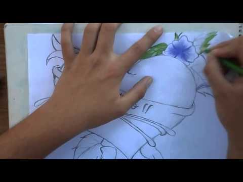 Video: Cómo Dibujar Un Corazón Con Rosas En Etapas