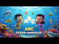ABC Ocean Creatures Song 🐠🌊 | Learn Alphabet A to Z Underwater Animals | Kids Phonics Song