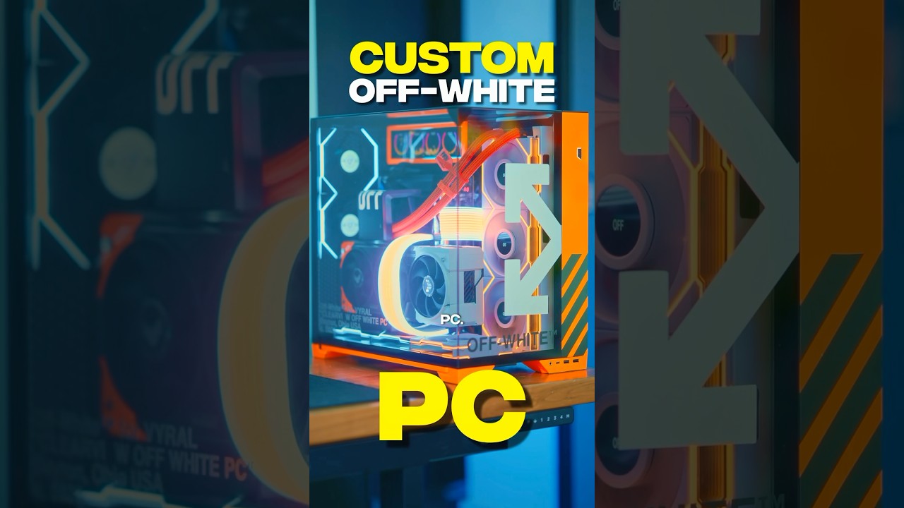 $5,000 “OFF-WHITE” PC with 128 GB RAM 🤯