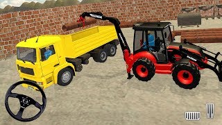 Heavy Excavator Crane - City Road Construction Simulator - Android Gameplay screenshot 4