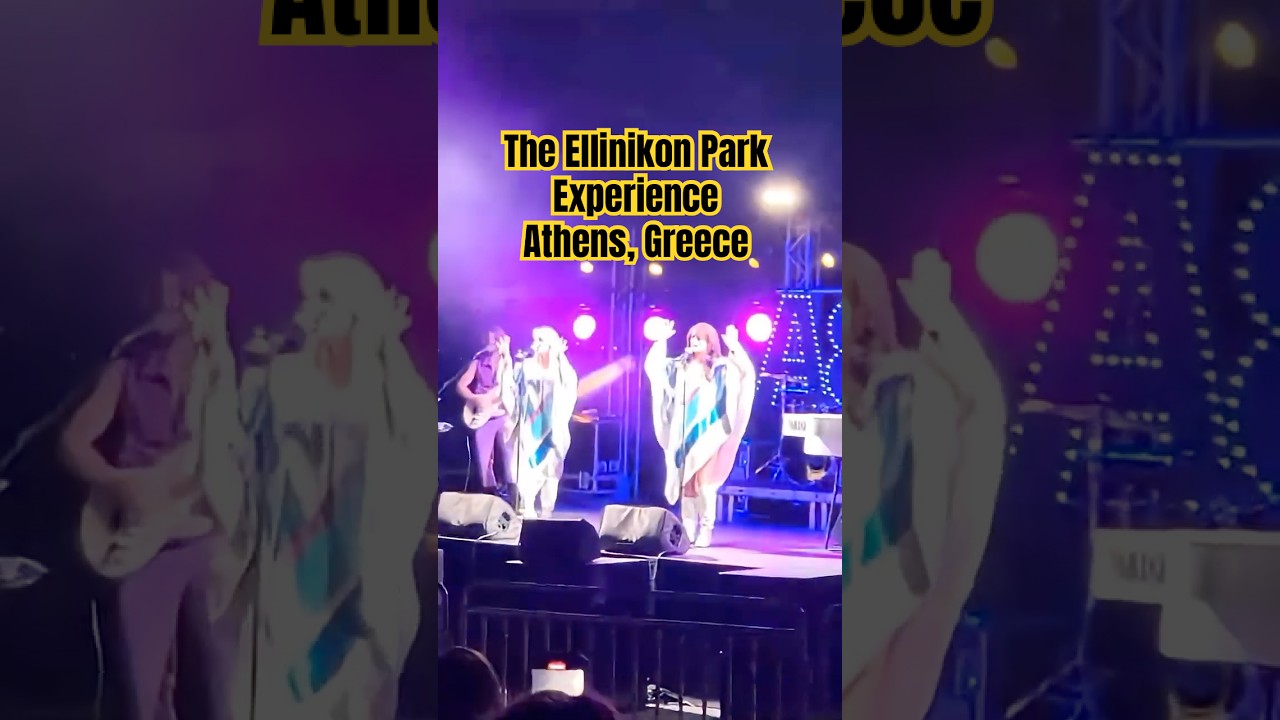 Irish ABBA Tribute Artist Performs ABBA Live with ABBA Revival – Elinikon Park, Greece