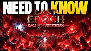 Last Epoch Season 5 - Everything You Need To Know | New Skills & Boss