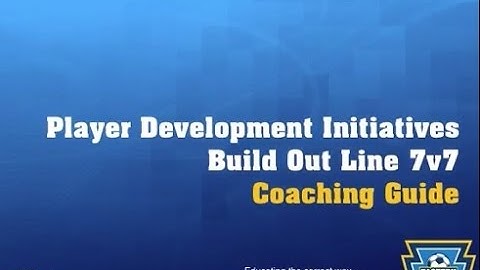 The 7v7 Build Out Line Part II: Coaching with the Build Out Line