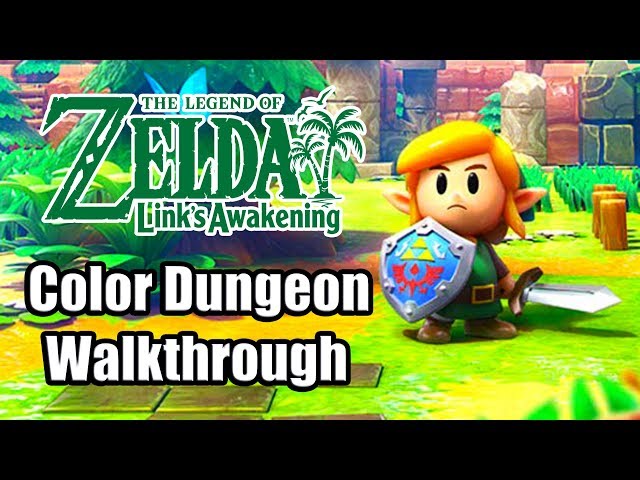 Color Dungeon Walkthrough - The Legend of Zelda: Link's Awakening