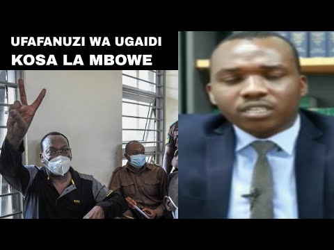 UCHAMBUZI WA KINA KESI YA UGAIDI WA MBOWE NA MAANA YA UGAIDI HUKUMU YA KESI YA MBOWE