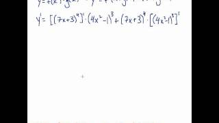 Derivatives - Multiple Rules Question #1