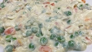 How To Make Salad Olovieh (Russian Salad) سالاد الویه