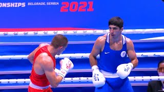 Semifinals (71kg) BEQIRI Alban (ALB) vs  MUSAEV Vadim (RBF) | AIBA WCHs 2021