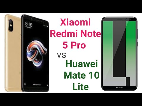 xiaomi note 5 vs huawei mate 10 lite