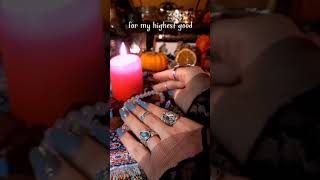 Consecrate an object in Witchcraft | Jewelry, Tarot, Book of Shadows #shorts